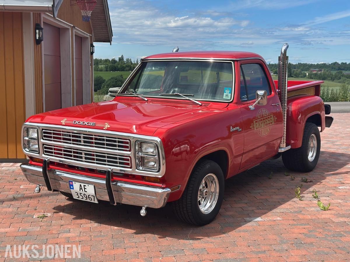 1979 Dodge D150 LI`L RED EXPRESS V8 EU OK 09.2029